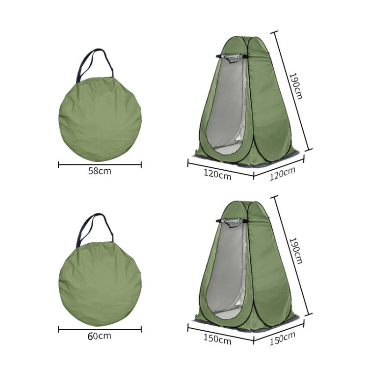 Outdoor Camping Toilet Changing Tent Automatic Shower Bathing Tent, Style: Double Person