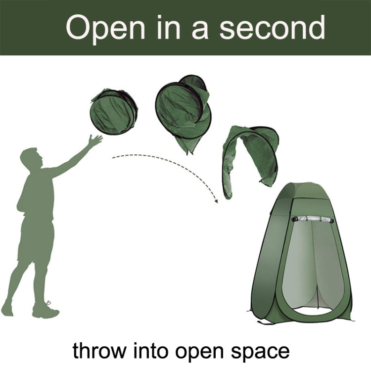 Outdoor Camping Toilet Changing Tent Automatic Shower Bathing Tent, Style: Double Person