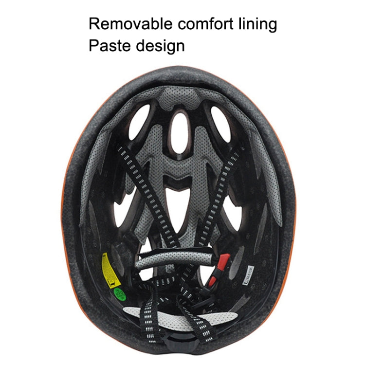 Unisex Cycling Bike One-piece Helmet, Size: One Size About 57-62cm