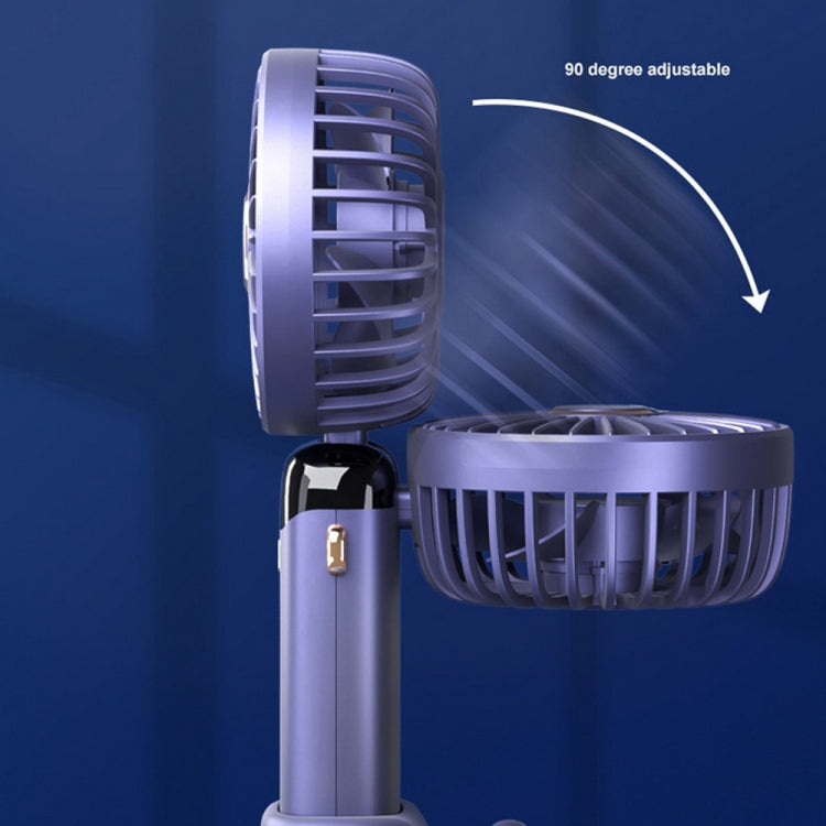USB Handheld Digital Display Folding Aromatherapy Fan, Battery Capacity: 5000mAh