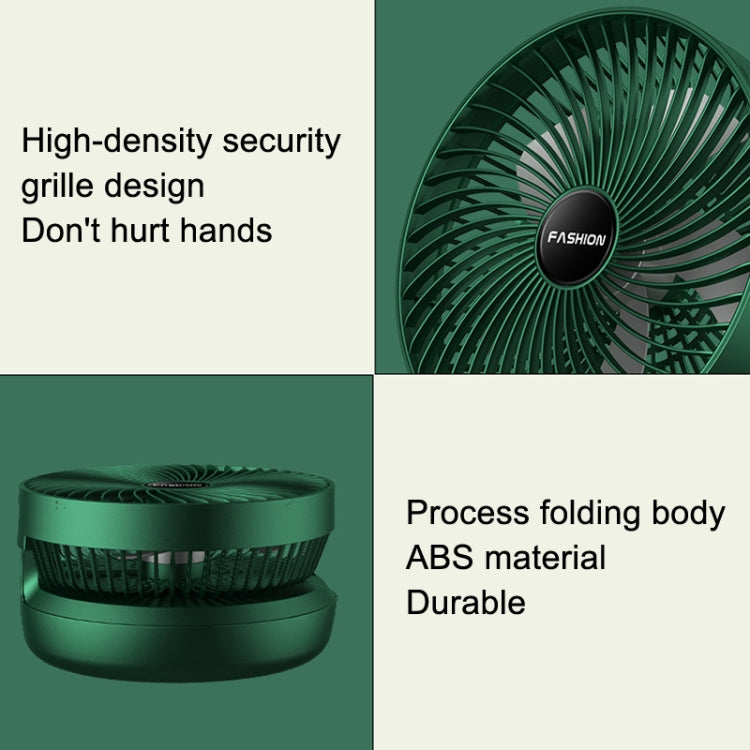 Folding Office Desktop Household Portable Small Fan, Size: 8 inch