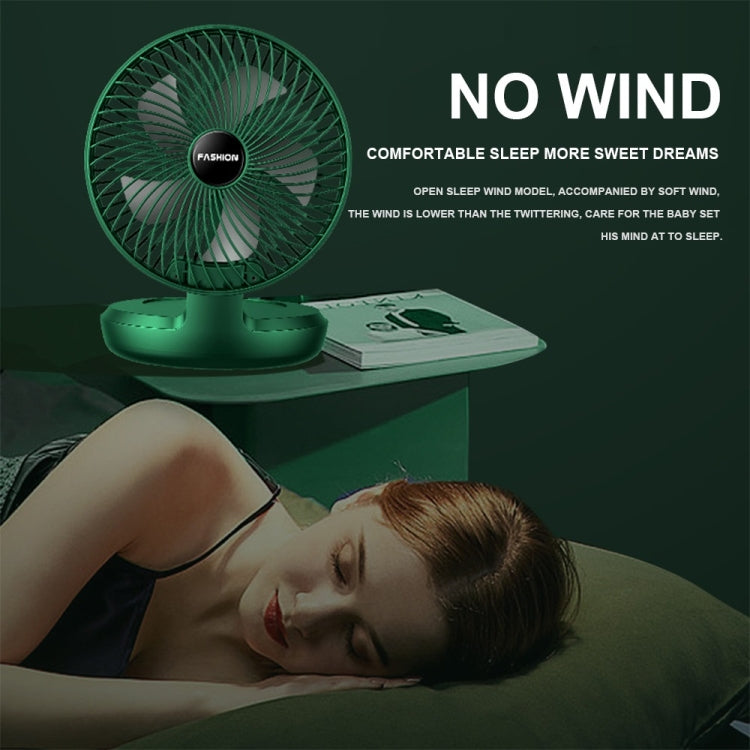 Folding Office Desktop Household Portable Small Fan, Size: 8 inch