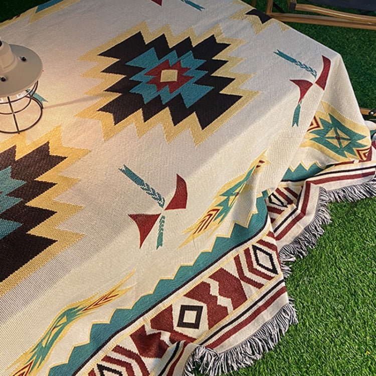 Outdoor Retro Camping Blanket Tent Camping Mat, Size: 90x150cm