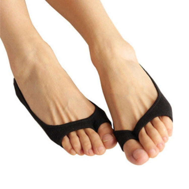 5 PCS Anti-heel Invisible High Heels Socks Pumps Boat Socks Toe Socks, Size: One Size
