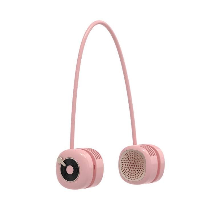 Mini USB Hanging Neck Fan Folding Leafless Turbine Fan