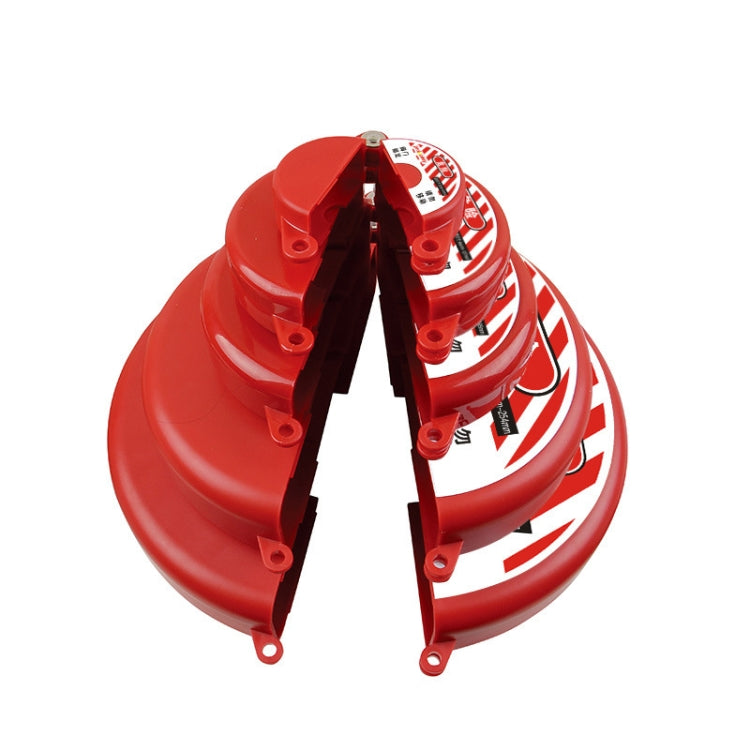 Prolockey Industrial Safety Gate Valve Lock Equipment Overhaul Gas Valve Lock Disc Engineering Lock, Specification: SGVL05