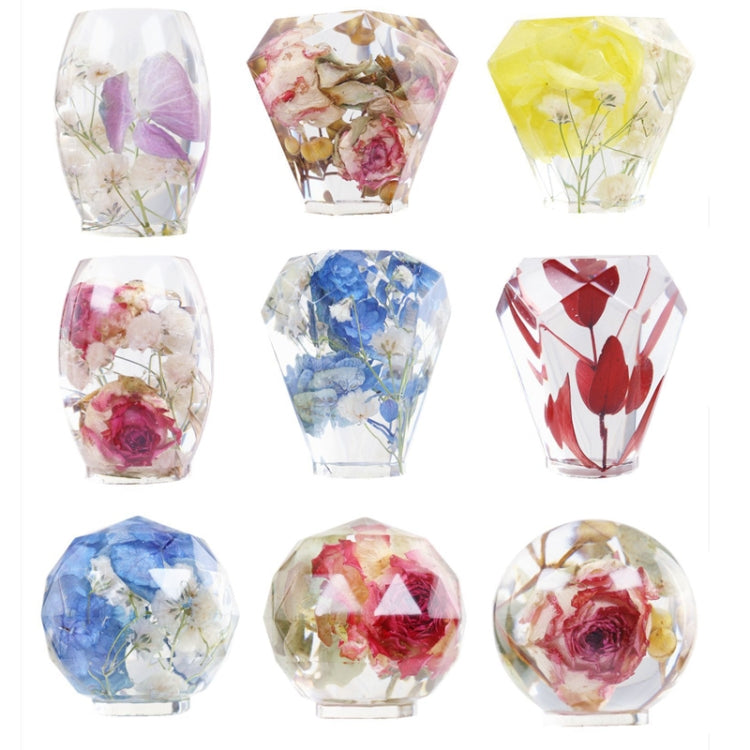 DIY Crystal Epoxy Resin Red Wine Stopper Silicone Mold,Style: Five Molds