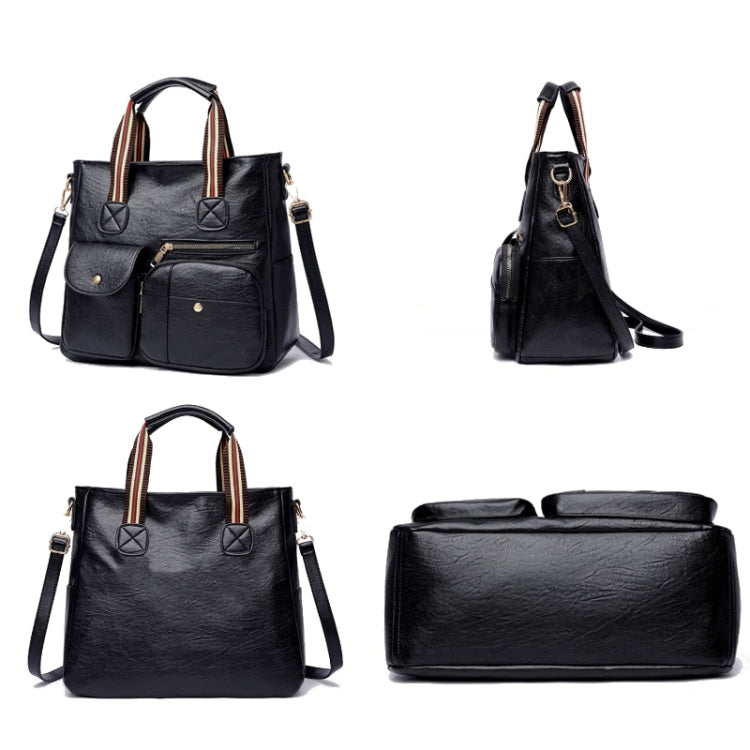 Large-capacity Messenger Bag Handbag Multi-pocket Shoulder Bag Middle-aged Mother Bag