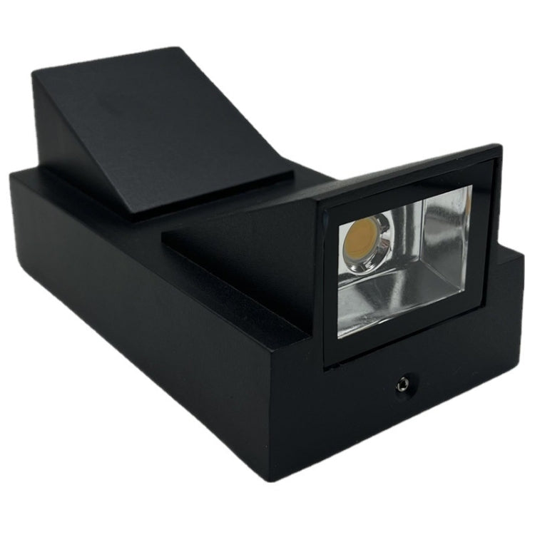 Outdoor Square Waterproof Wall Light, Power: Double K 12W