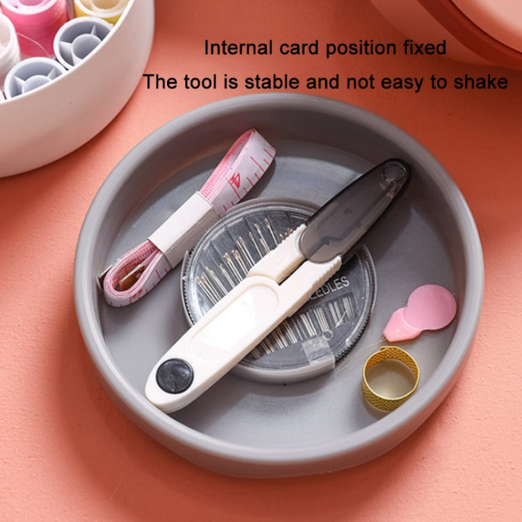 23 In 1 Multifunctional Household Circular Needle & Thread Sewing Tool Set(White)