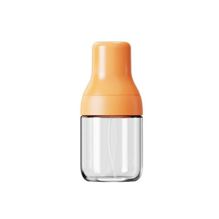 Atomized Borosilicate Glass Oil Bottle, Capacity: 125ml (Orange)