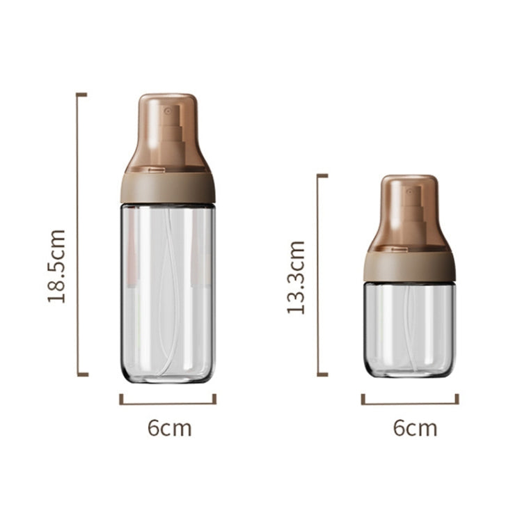 Atomized Borosilicate Glass Oil Bottle, Capacity: 250ml (Orange)