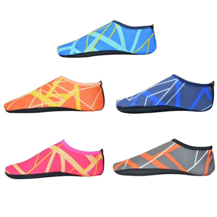2 Pairs Outdoor Snorkeling Non-Slip Soft Bottom Beach Diving Socks, Size: