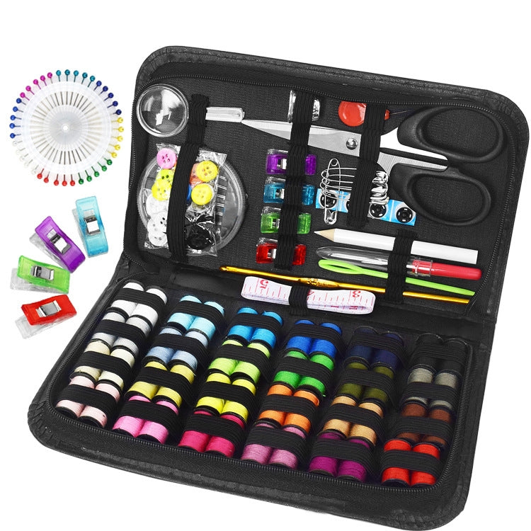 2 Sets 172 In 1 Multifunctional Needle and Thread Tool Set, Spec: Silver Needles