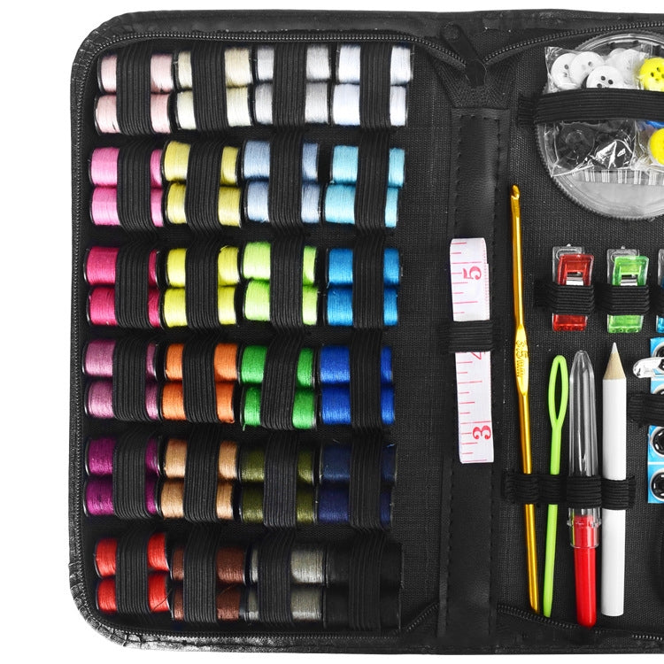 2 Sets 172 In 1 Multifunctional Needle and Thread Tool Set, Spec: Silver Needles