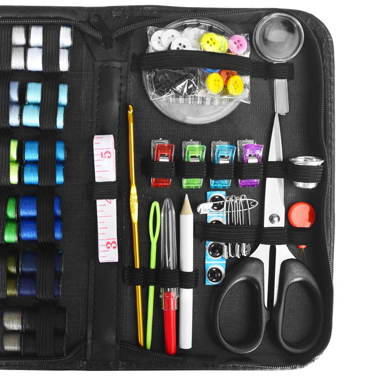 2 Sets 172 In 1 Multifunctional Needle and Thread Tool Set, Spec: Silver Needles