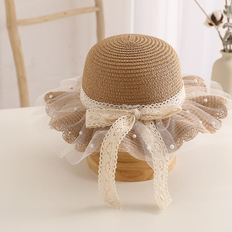 Parent-child Princess Style Beach Hat Straw Hat
