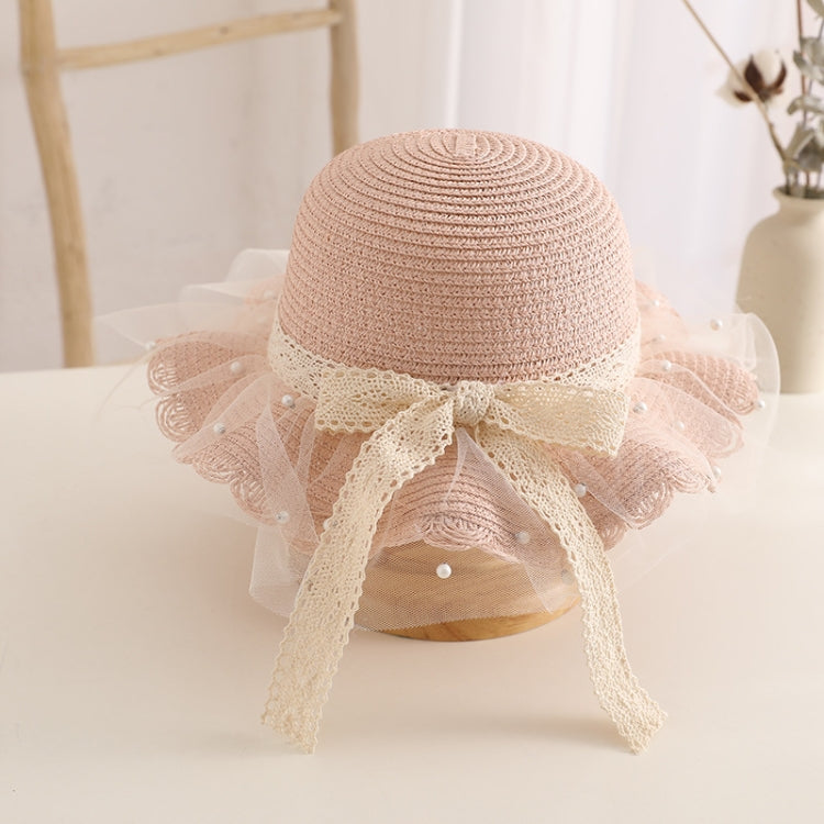 Parent-child Princess Style Beach Hat Straw Hat