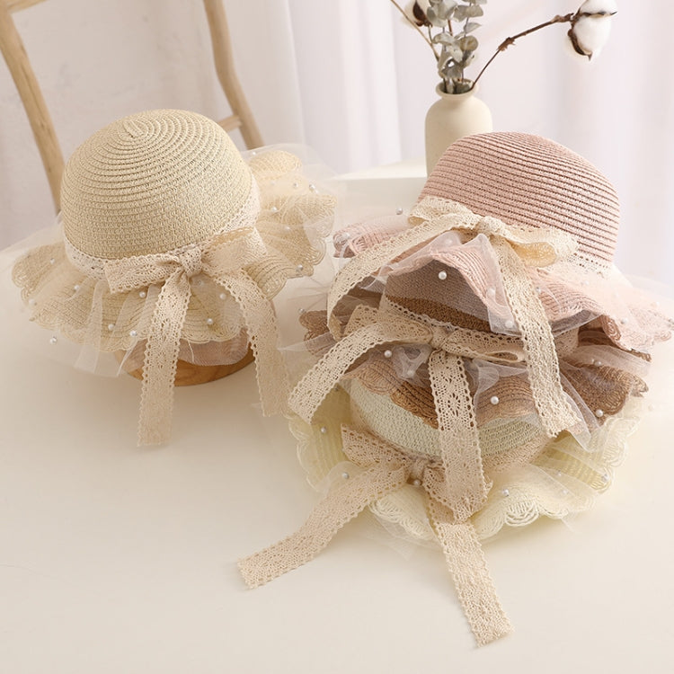 Parent-child Princess Style Beach Hat Straw Hat