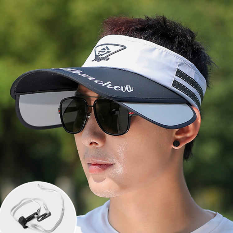 Unisex Summer Breathable Big Brim Sunscreeen Hat, Size: 55-60cm
