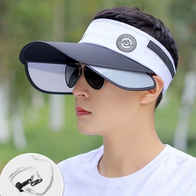 Unisex Summer Breathable Big Brim Sunscreeen Hat, Size: 55-60cm