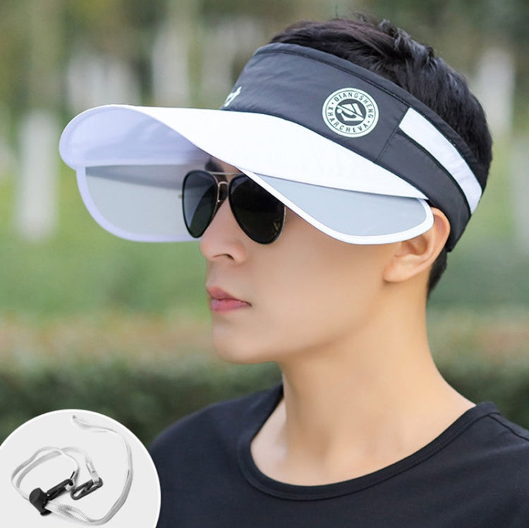 Unisex Summer Breathable Big Brim Sunscreeen Hat, Size: 55-60cm
