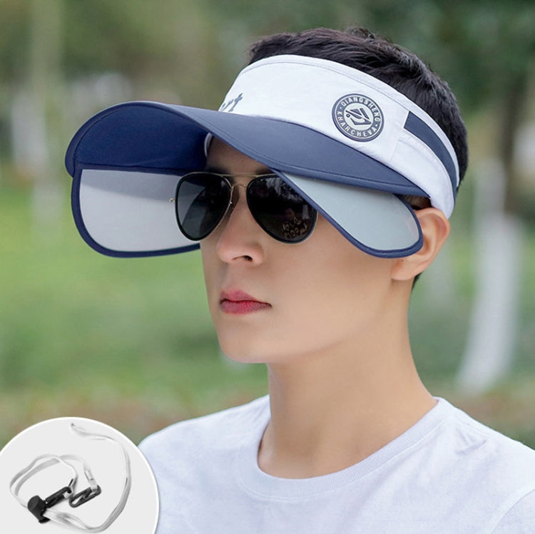 Unisex Summer Breathable Big Brim Sunscreeen Hat, Size: 55-60cm