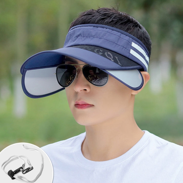 Unisex Summer Breathable Big Brim Sunscreeen Hat, Size: 55-60cm