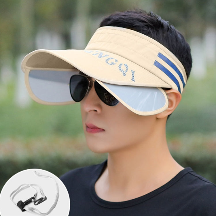 Unisex Summer Breathable Big Brim Sunscreeen Hat, Size: 55-60cm