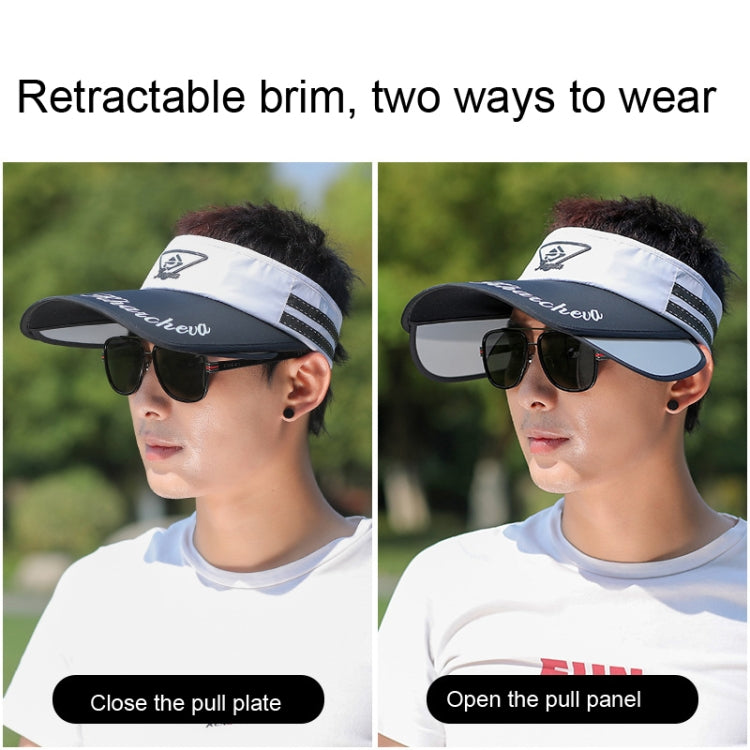 Unisex Summer Breathable Big Brim Sunscreeen Hat, Size: 55-60cm