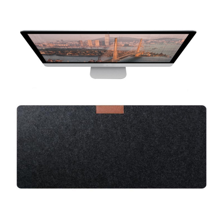 2PCS Felt Keyboard Mouse Pad Desk Pad, Specification: 300 Ã— 600 Ã— 2mm