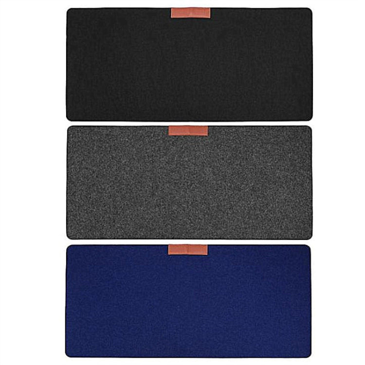 2PCS Felt Keyboard Mouse Pad Desk Pad, Specification: 300 Ã— 800 Ã— 2mm