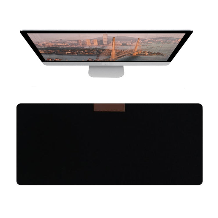 2PCS Felt Keyboard Mouse Pad Desk Pad, Specification: 400 Ã— 900 Ã— 2mm