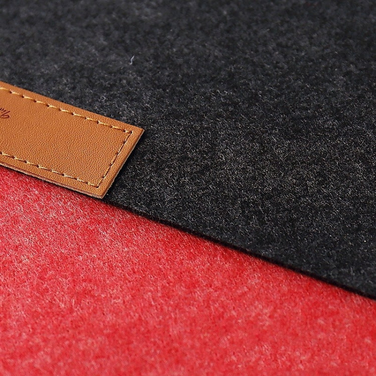 2PCS Felt Keyboard Mouse Pad Desk Pad, Specification: 700Ã—330Ã—3mm