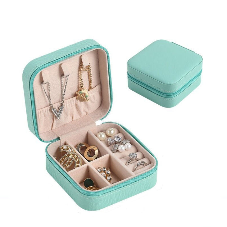 Single Layer Zipper Jewelry Storage Box Jewelry Packaging Box