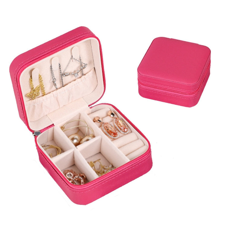 Single Layer Zipper Jewelry Storage Box Jewelry Packaging Box