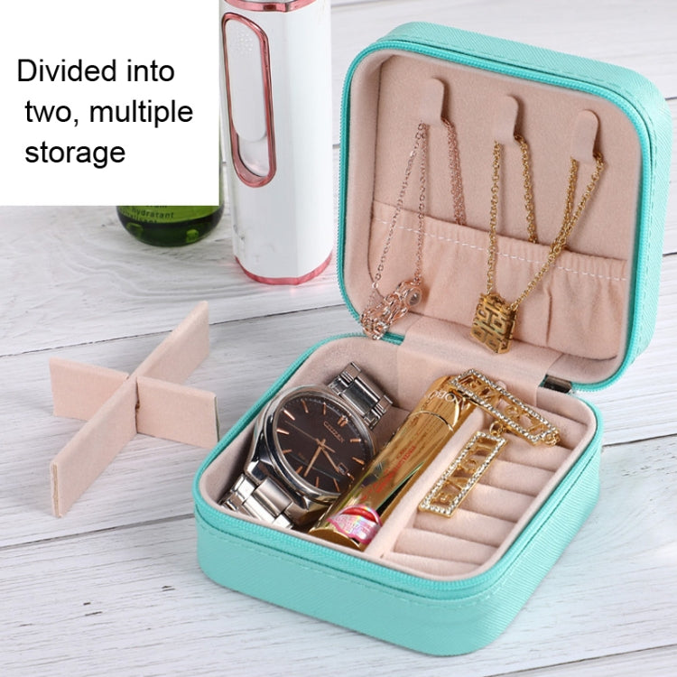 Single Layer Zipper Jewelry Storage Box Jewelry Packaging Box