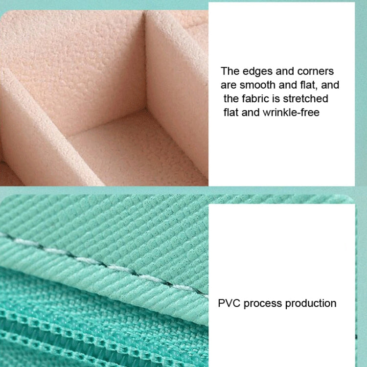 Single Layer Zipper Jewelry Storage Box Jewelry Packaging Box