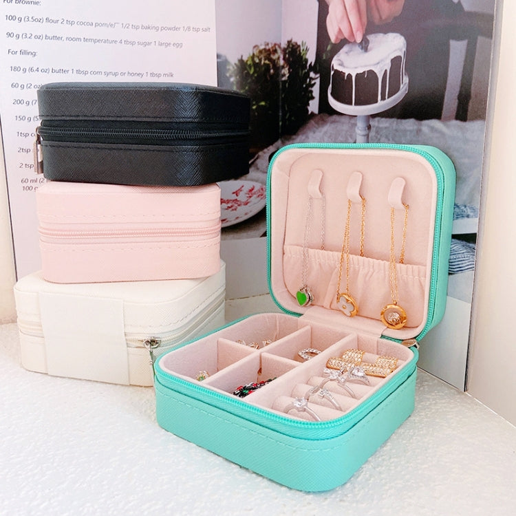 Single Layer Zipper Jewelry Storage Box Jewelry Packaging Box