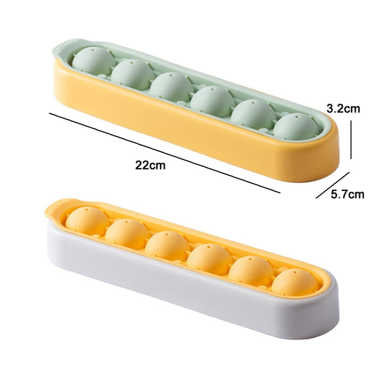 2 PCS Homemade Quick Frozen Ice Cube Storage Silicone Mold