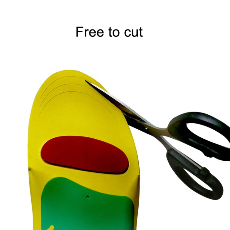 2 Pairs Flat Foot Correction Insole Adult High Foot Bow Pads, Size: