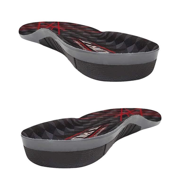 2 Pairs Silicone Shock-absorbing Breathable Sweat-absorbing TPE Insoles, Size: For