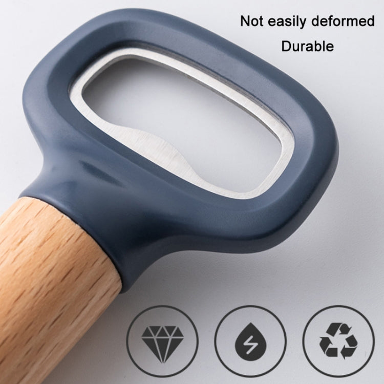 Home Kitchen Stainless Steel Bottle Opener Fruit & Vegetable Grater Opener Midnight Blue