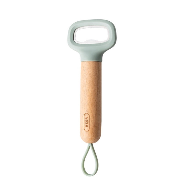Home Kitchen Stainless Steel Bottle Opener Fruit & Vegetable Grater Opener Gray Mint Green
