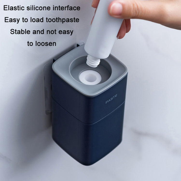 Wall-mounted Automatic Toothpaste Squeezer(Sea Sky Blue)