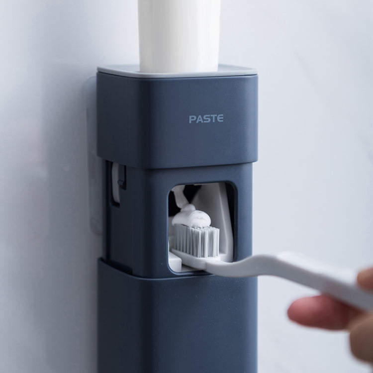 Wall-mounted Automatic Toothpaste Squeezer(Sea Sky Blue)