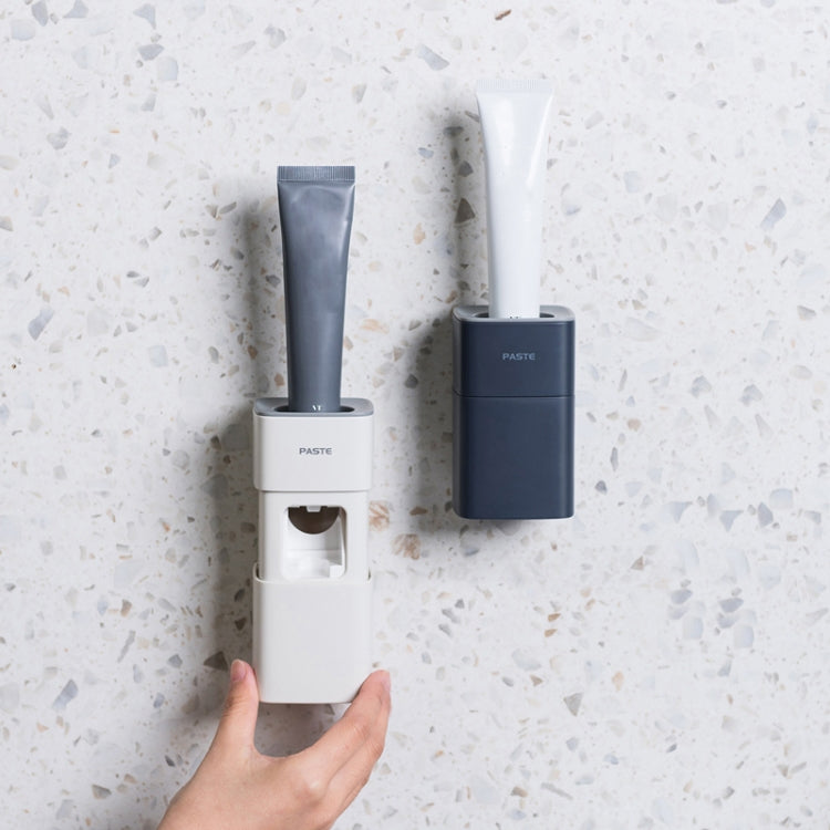 Wall-mounted Automatic Toothpaste Squeezer(Sea Sky Blue)