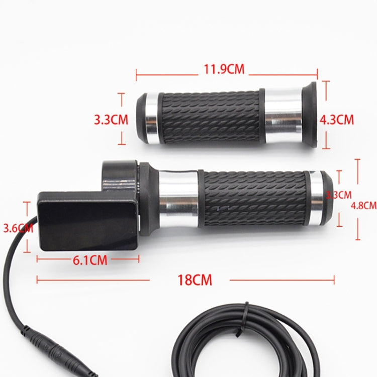 36V 350W Electric Scooter LCD Screen Turning Handle Governor Controller Kit
