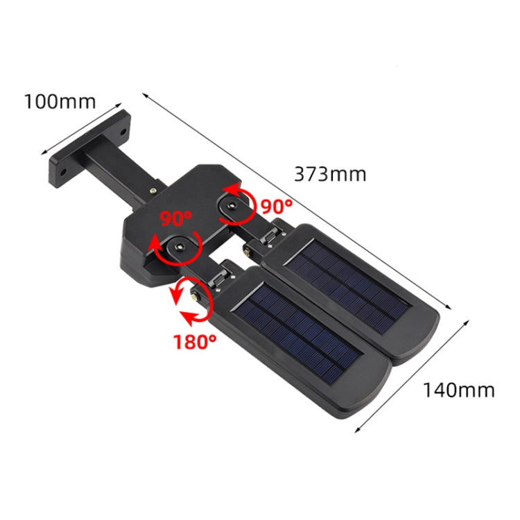 Solar Double Sided LED Human Body Induction Remote Control Wall Lamp(TY097  200LED)