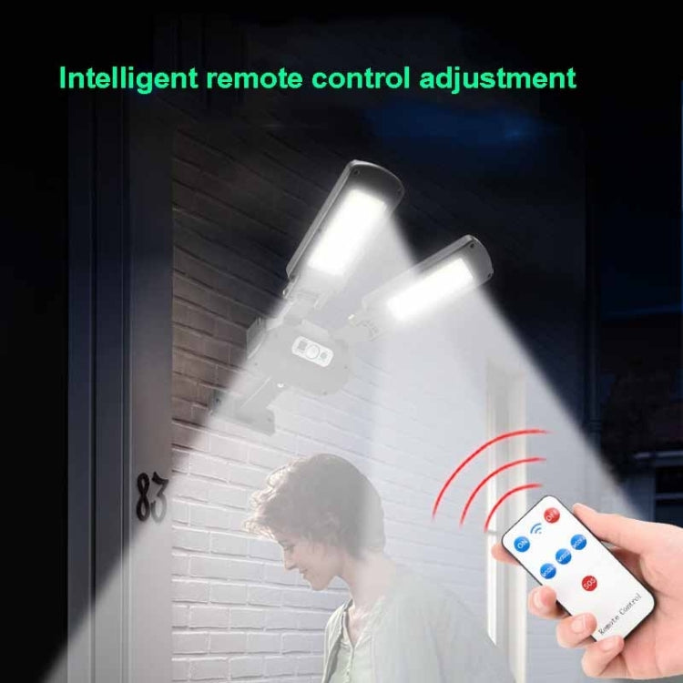 Solar Double Sided LED Human Body Induction Remote Control Wall Lamp(TY097  200LED)